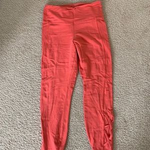 Coral leggings
